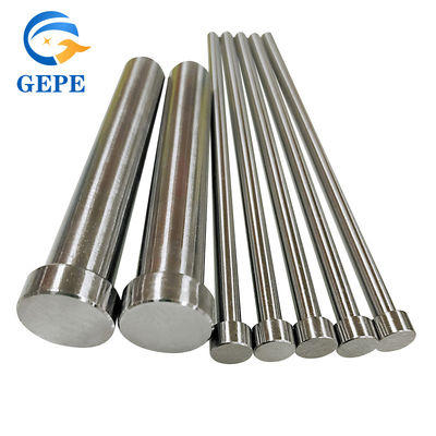 SKD61 Full Hard Flat Ejector Pin, Punch Ejector Pins Verhard Nitriding Mould Support Pin
