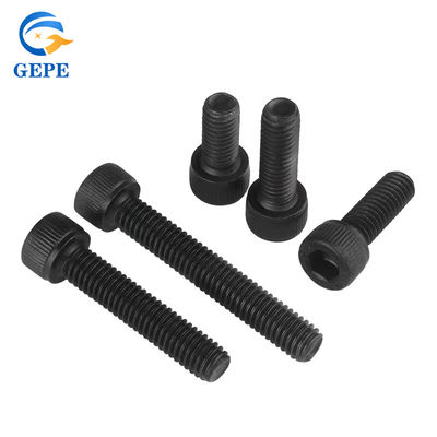 DIN912 moeren en bouten Zwart Hexagon Socket Schroef legering Hexagon Socket Hoofd Cap Schroef Hex Bolt