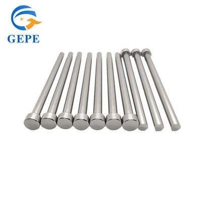 SKD61 Full Hard Flat Ejector Pin, Punch Ejector Pins Verhard Nitriding Mould Support Pin