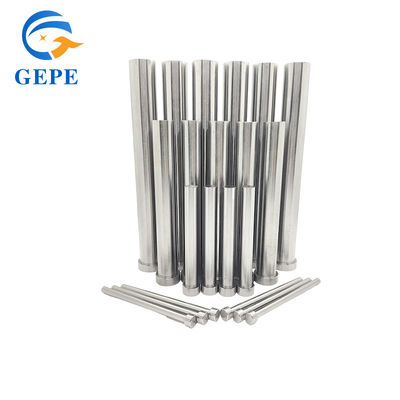 SKD61 Full Hard Flat Ejector Pin, Punch Ejector Pins Verhard Nitriding Mould Support Pin