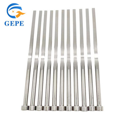 SKH-51 High Precision Stepped Flat Ejector Pin slijtvast op maat