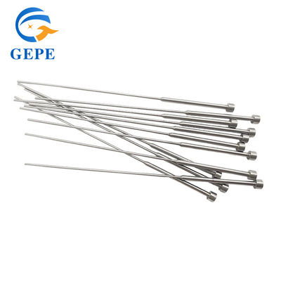 Precision H13 / SKD61 Ejector Pin Tolerantie Op maat gemaakt Ejector Pin