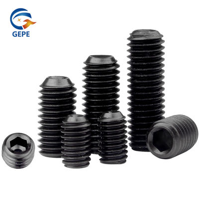 DIN916 Zwarte oxide hex-moeren en bouten set koolstofstaal graad 12.9 33H 45H