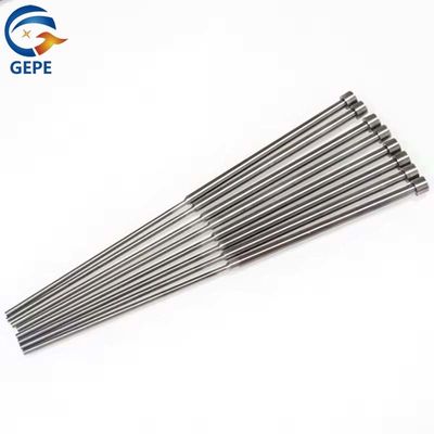 Precision Mould Ejector Pin Double Section / Straight Ejector Pin Hoogtemperatuurbestendige