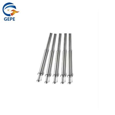 Niet-standaard metrische rechte ejectorhuls / ejectorpinnen SKD61 Nitride ejectorpinnen